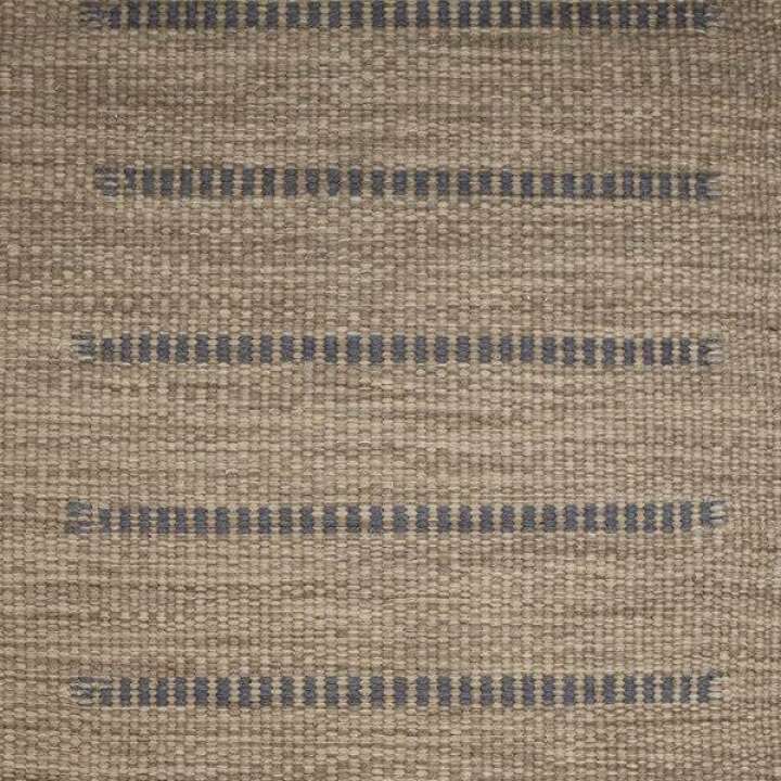 Priser på C. Olesen Kelim tæppe - Mista Stripe - 80 x 200 cm - Sand/Silver