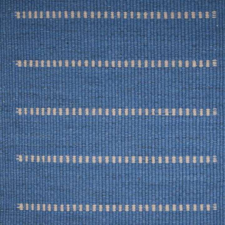 Priser på C. Olesen Kelim tæppe - Mista Stripe - Sky/Silver