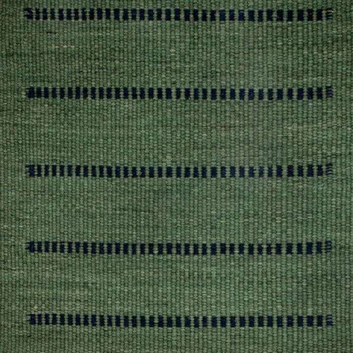 Priser på C. Olesen Kelim tæppe - Mista Stripe - Cactus/Denim