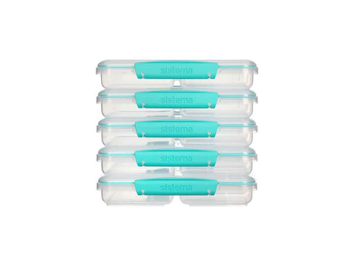 Priser på Sistema - Meal Prep 5 Pack