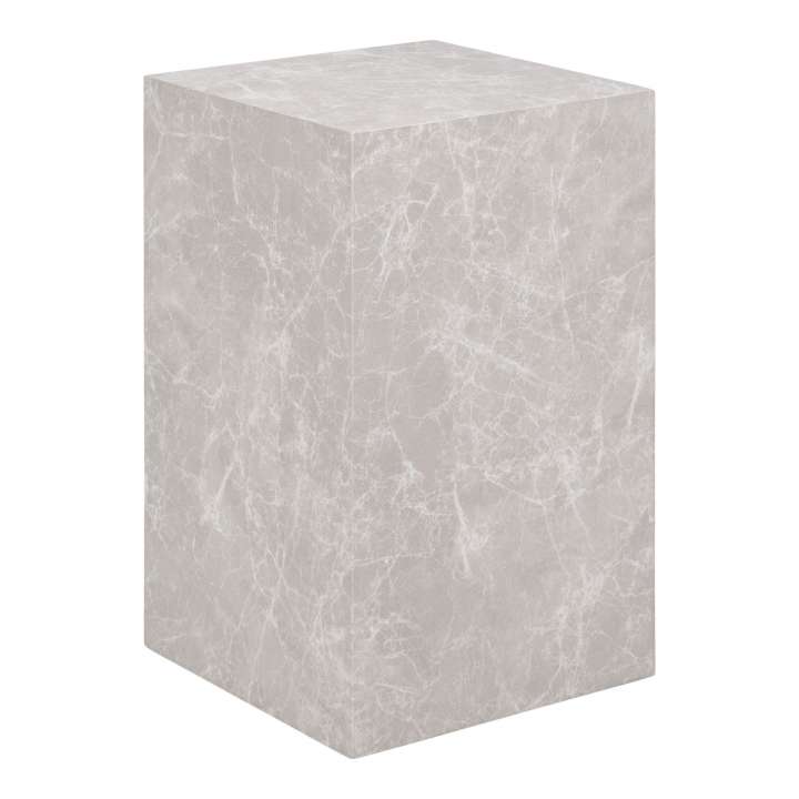 Priser på HOUSE NORDICÂ Hjørnebord, marmor look, beige, 30x30x50 cm