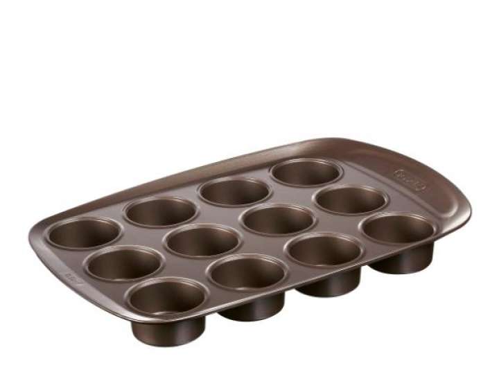 Priser på Pyrex & Ôcuisine - Pyrex Asimetria Muffinform til 12 stk.