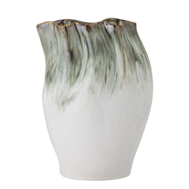 Priser på BLOOMINGVILLE Nisha Vase, Grøn, Stentøj