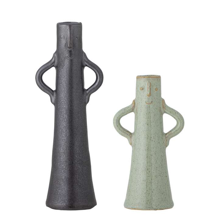 Priser på BLOOMINGVILLE Rhett Vase, Grøn, Stentøj