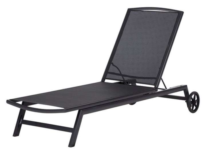 Priser på OUTFIT - Solvogn i sort alu, 200/179Ã—63x30/98 cm