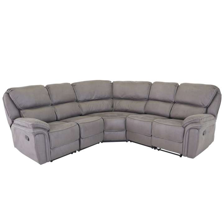 Priser på VENTURE DESIGN Saranda hjørnesofa, m. recliner - grå stof