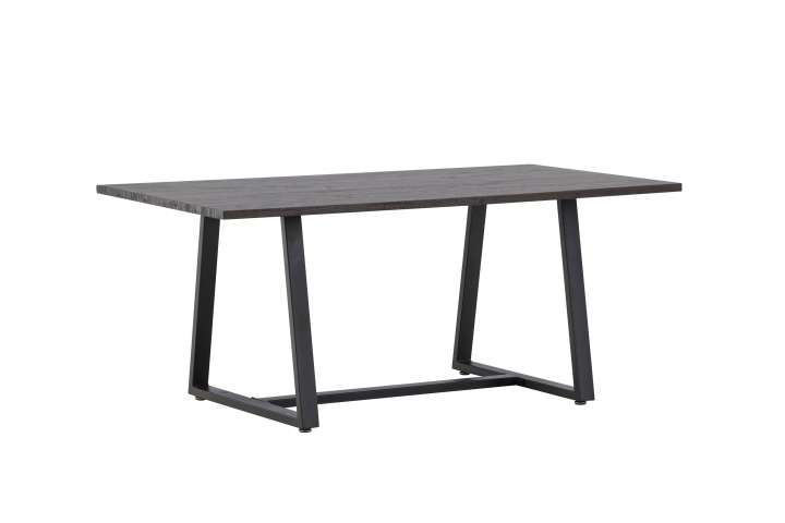 Priser på VENTURE DESIGN Plankton sofabord, rektangulær - sort MDF og stål (110x60)