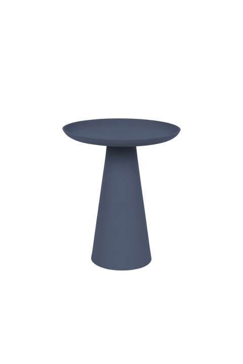 Priser på WHITE LABEL LIVING Ringar Medium sidebord, rund - blå metal (Ø34,5)
