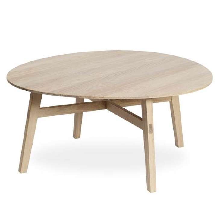 Priser på Andersen Furniture C1 sofabord - 102 x 90 cm - Eg sort mat lak - Massiv