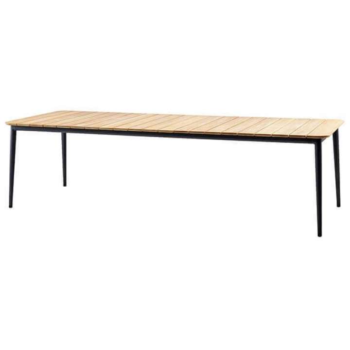 Priser på Cane-Line Core havebord - 274x90 cm - Teak