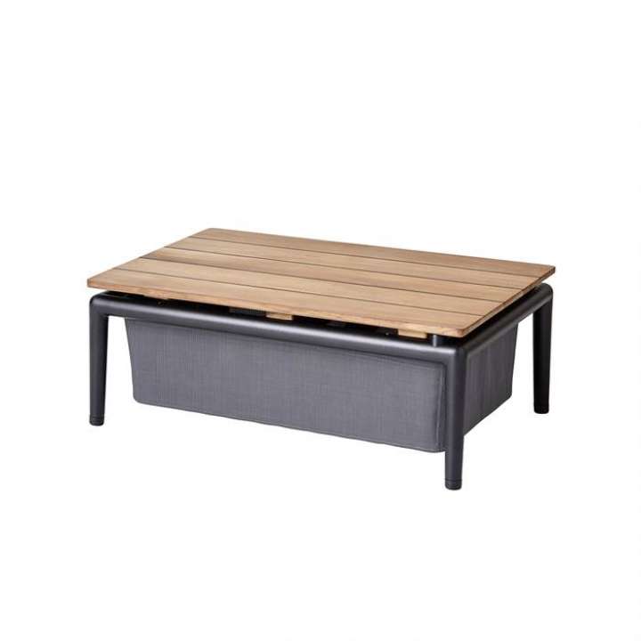 Priser på Cane-Line Conic Box Bord 74 x 52 cm - Stel: Grå