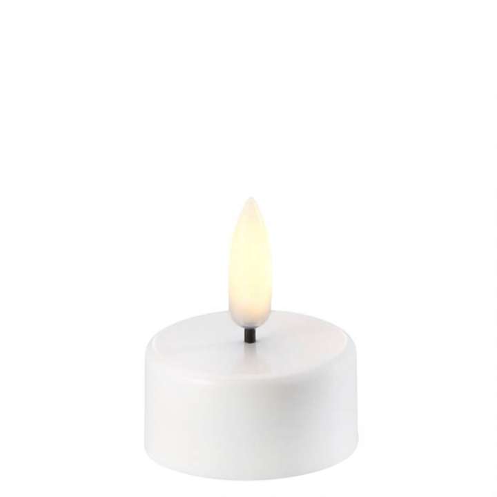 Priser på Uyuni Lighting LED fyrfadslys - Ø3,8 cm - Nordic White - inkl. batterier og remoter