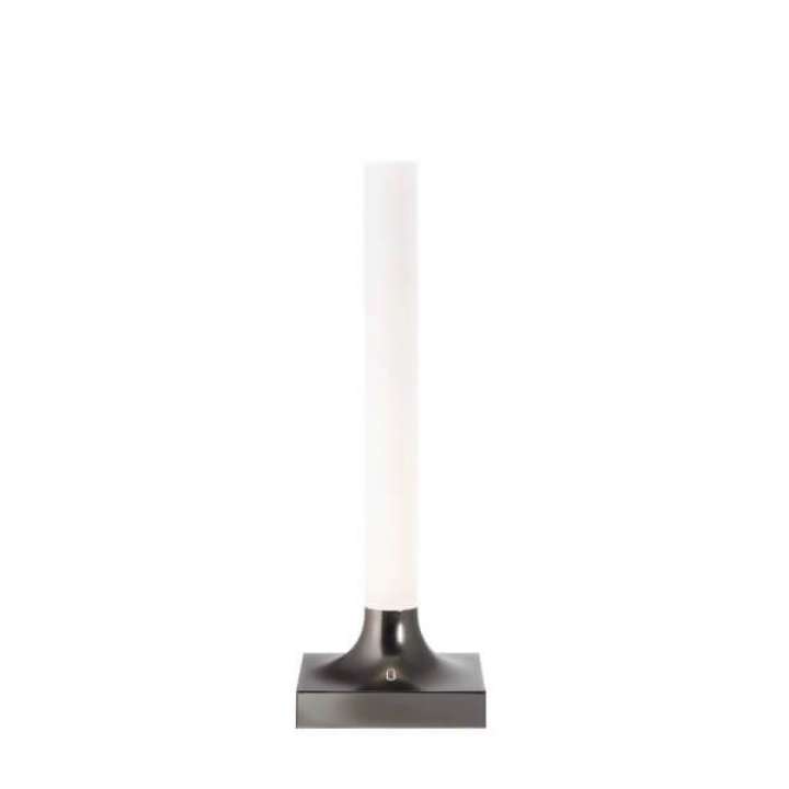 Priser på Kartell Goodnight Battery bordlampe - Matt Titanium