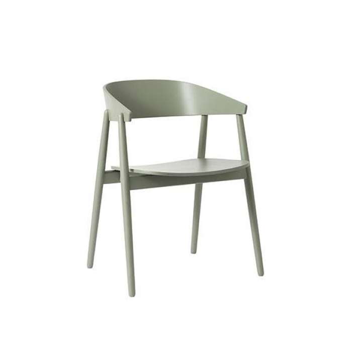 Priser på Andersen Furniture AC2 spisebordsstol i bøg - m/cognac lædersæde