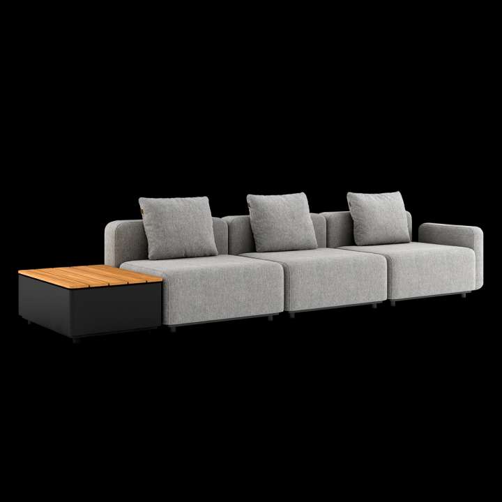 Priser på Cobana Lounge Sofa - 3 seater w/ Patio Storage Table