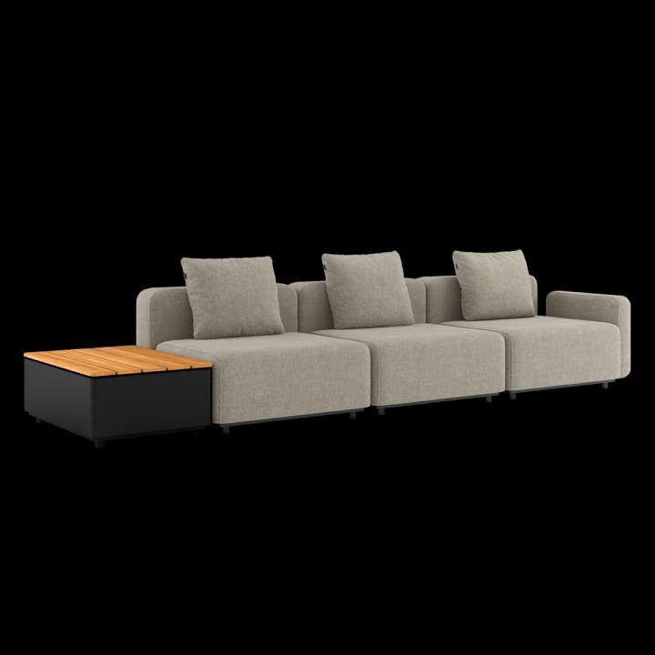 Priser på Cobana Lounge Sofa - 3 seater w/ Patio Storage Table