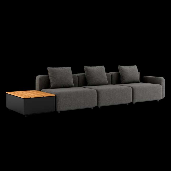 Priser på Cobana Lounge Sofa - 3 seater w/ Patio Storage Table