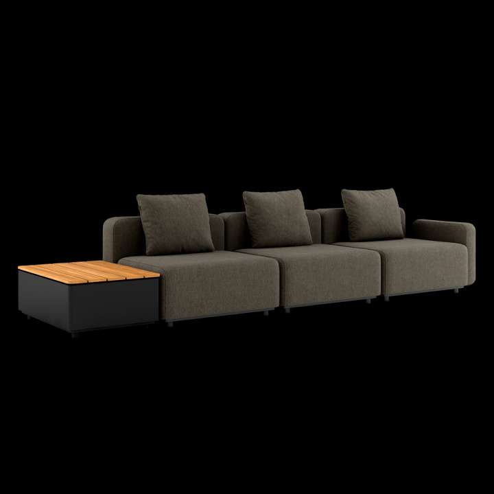 Priser på Cobana Lounge Sofa - 3 seater w/ Patio Storage Table