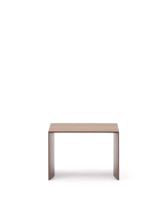 Priser på KAVE HOME Litto sidebord, rektangulær - brun valnøddefinér (55x40)