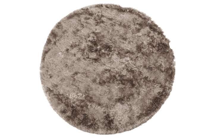 Priser på WOOOD Collection gulvtæppe, rund - nougat polyester (Ø200)