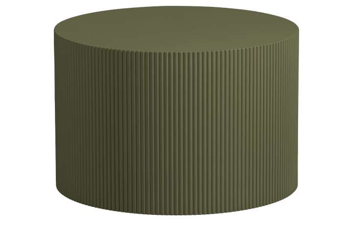 Priser på WOOOD EXCLUSIVE Sanne sidebord, rund - army grøn MDF (Ø60)