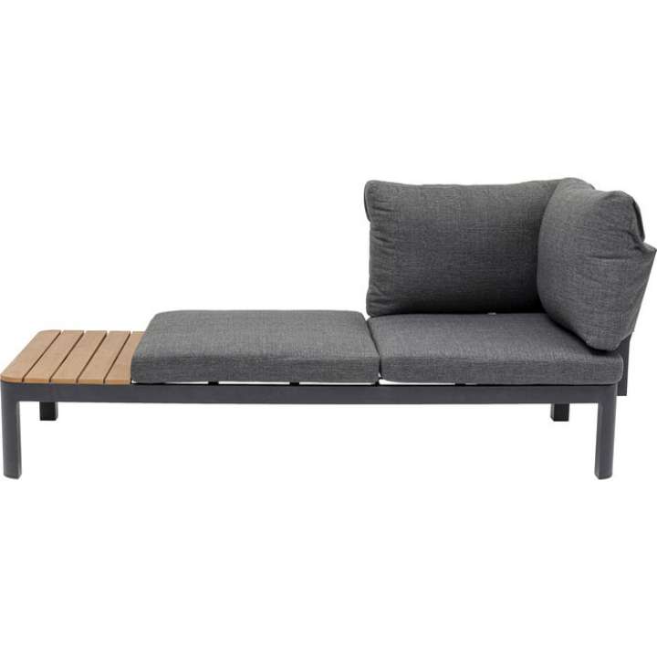 Priser på KARE DESIGN Recamiere Happy Day Left chaiselong - polyester, WPC og aluminium (166x66)