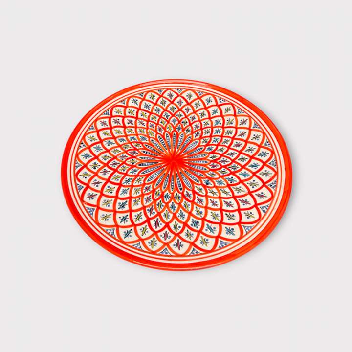 Priser på Marokkanske fade 42 cm. orange Orange 1