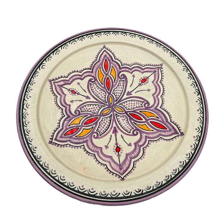 Priser på Marokkanske fad 35 cm. VIOLETTE TONER Violet artist2