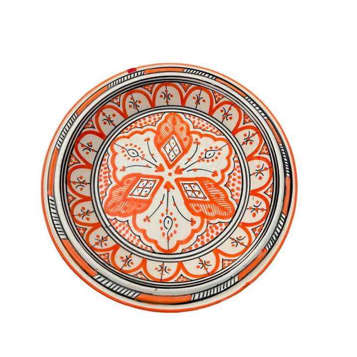 Priser på Marokkansk couscous fad - 28 cm Orange