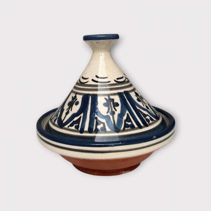 Priser på Marokkansk tagine - 13 cm Blå