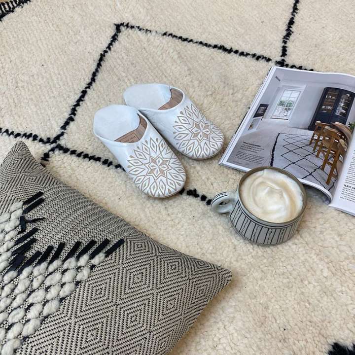 Priser på Cappuccino kop - tre forskellige mønstre Ethnic chic