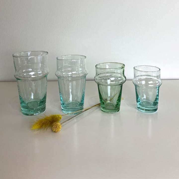 Priser på Beldi glas - transparent S