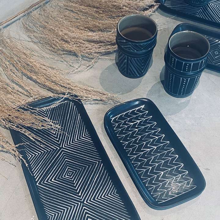 Priser på Fad - Motiv Zig Zag 10x20