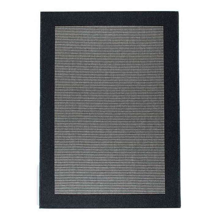 Priser på HC tæpper - Casablanca fladvævet tæppe - Mørkegrå 80x350 cm