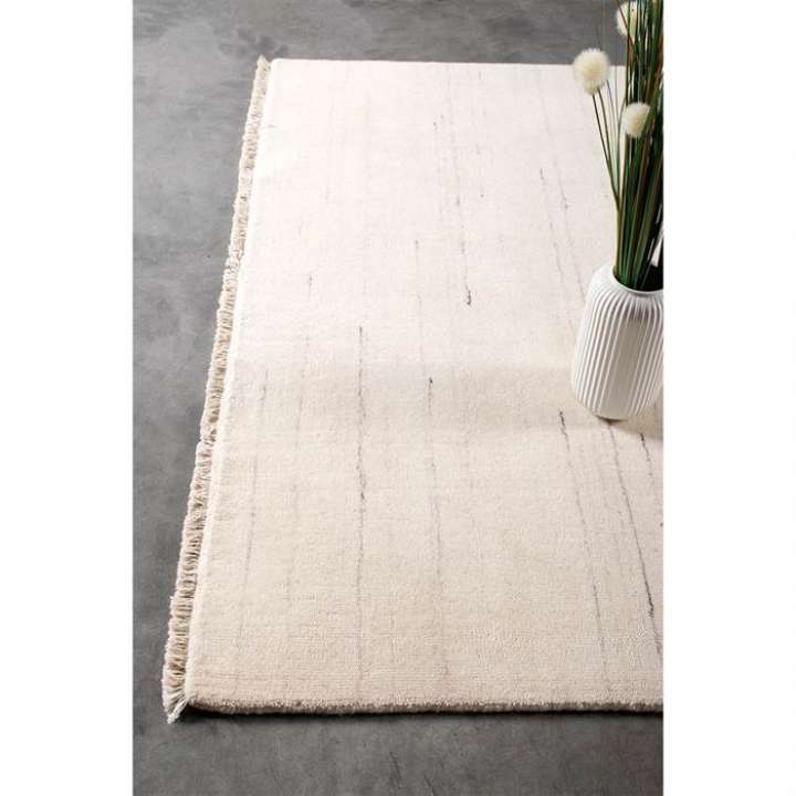 Priser på HC Tæpper Skagen - 100% uld - Ivory - 240 x 340 cm