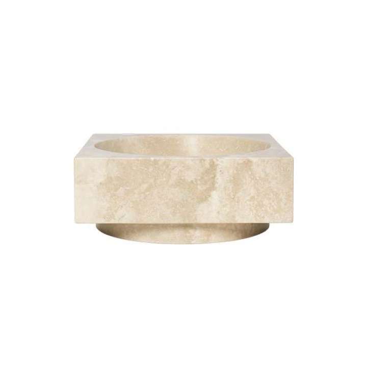 Priser på Ferm Living Hew High Centrepiece - Travertine