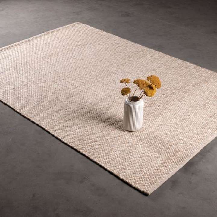 Priser på HC Tæpper Greenland - 100% uld - Beige - 50 x 80 cm
