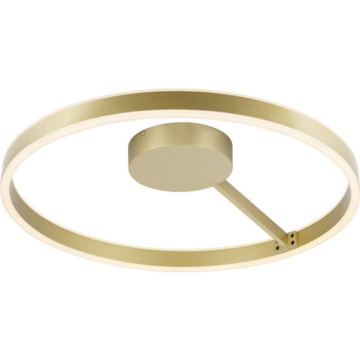 Priser på SLV One væg- & loftlampe, messing, Ø60 cm