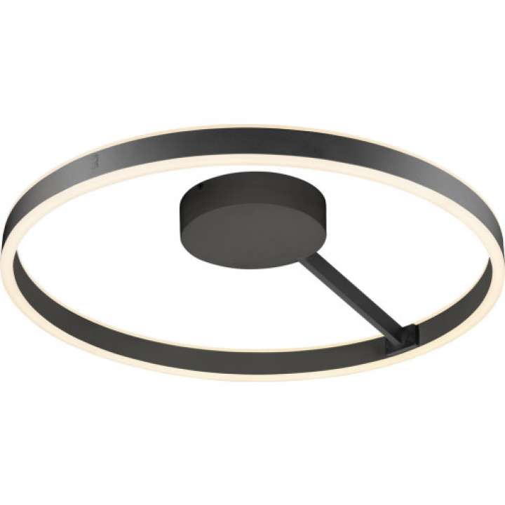 Priser på SLV One væg- & loftlampe, sort, Ø60 cm
