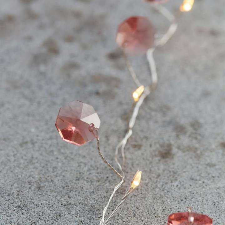 Priser på Sirius - Anita Brilliant, 20 LED, 1,05+30 cm Rose
