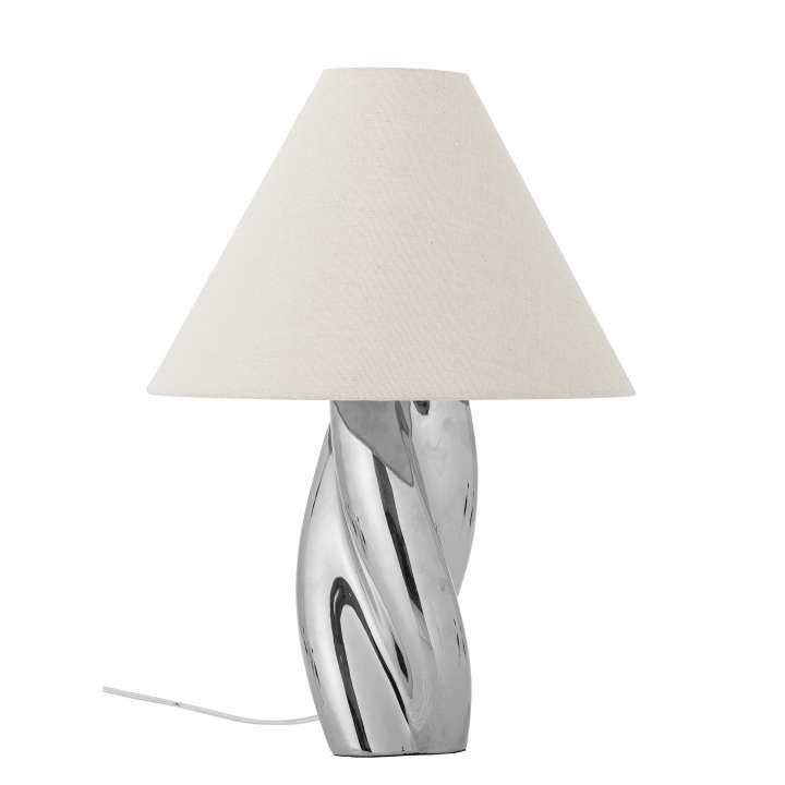 Priser på BLOOMINGVILLE Silva Bordlampe, Sølv, Stentøj