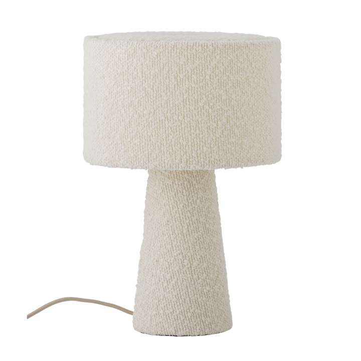 Priser på BLOOMINGVILLE Emmie Bordlampe, Hvid, Polyester