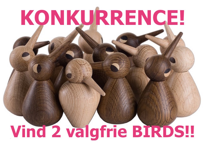 KONKURRENCE - vind de fine BIRDS fra Architectmade